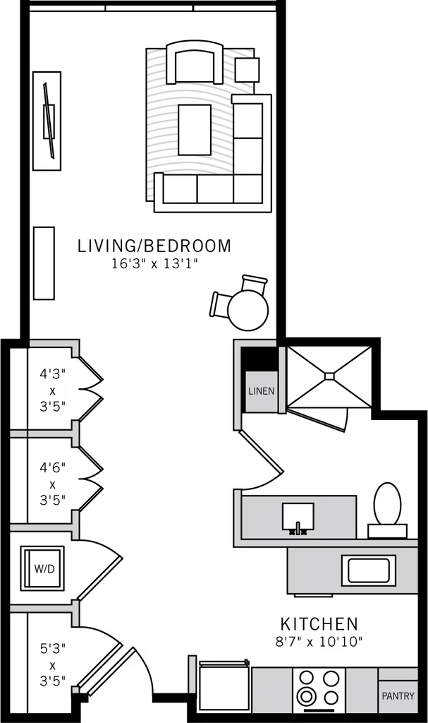 Tower Residence 7 307 floor plan